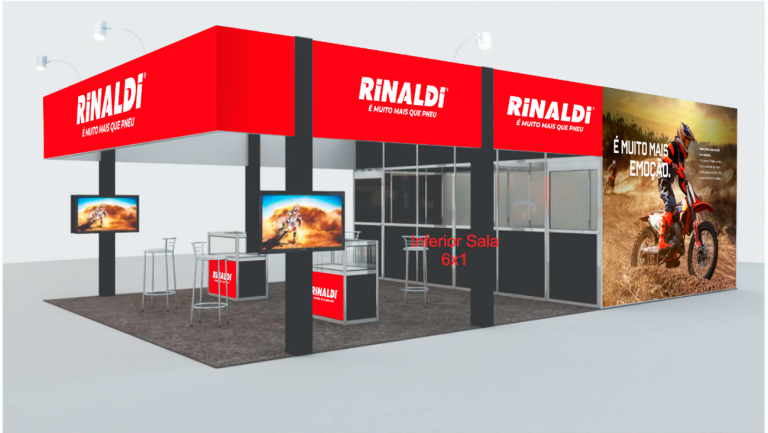 Rinaldi marca presença na Feira Moto Nordeste com lançamento de pneu para quadriciclo e novidades no portfólio