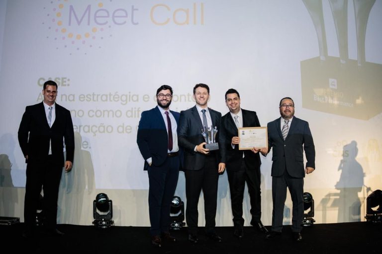 Meet Call é premiada por inovação e produtividade