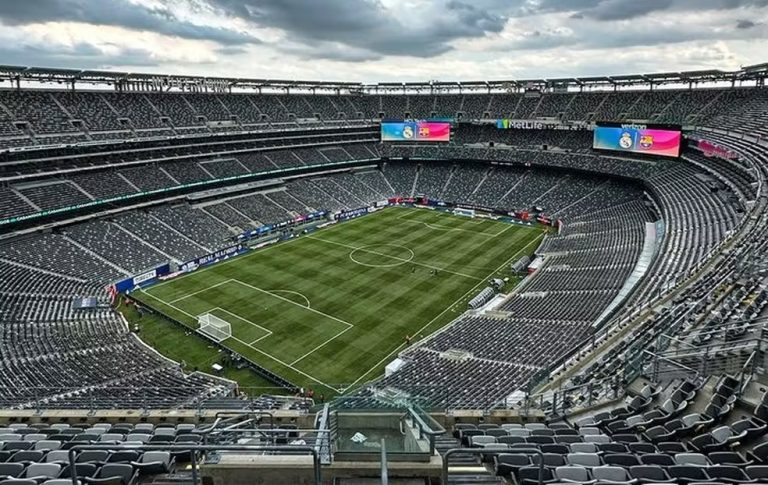 Estádio da final da Copa de 2026 teve o aço como aliado para sediar a competição Foto: Real Madrid/Divulgação