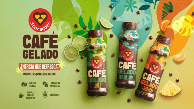 3 Corações aposta em inovação e leva sua nova linha de Café Gelado para o Rio Gastronomia