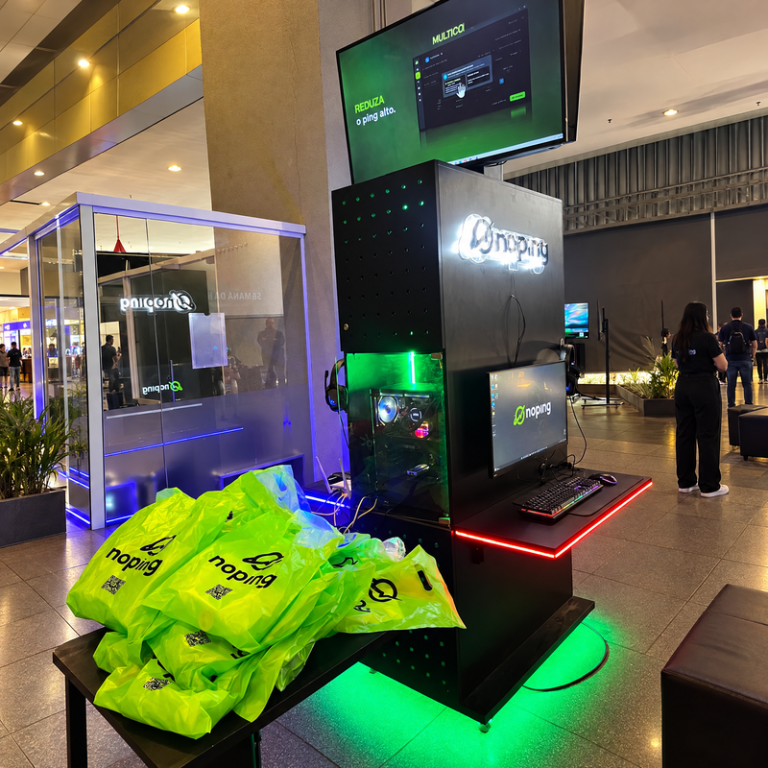 NoPing desafia jogadores a testar ping e lag na prática