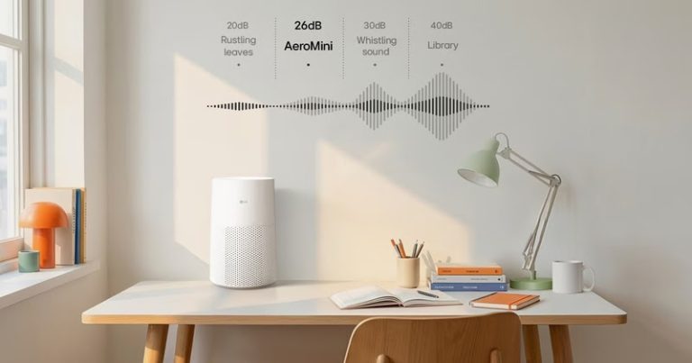 LG lança na Febrava o PuriCare AeroMini, purificador de ar compacto para preparar a casa para o verão