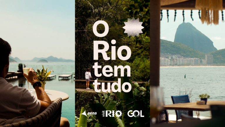 Galeão lança primeira campanha internacional do destino Rio na Europa e EUA, com GOL e Visit Rio