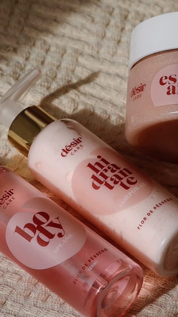 Body splash ganha espaço no mercado de beleza e impulsiona nova estratégia da Désir Atelier