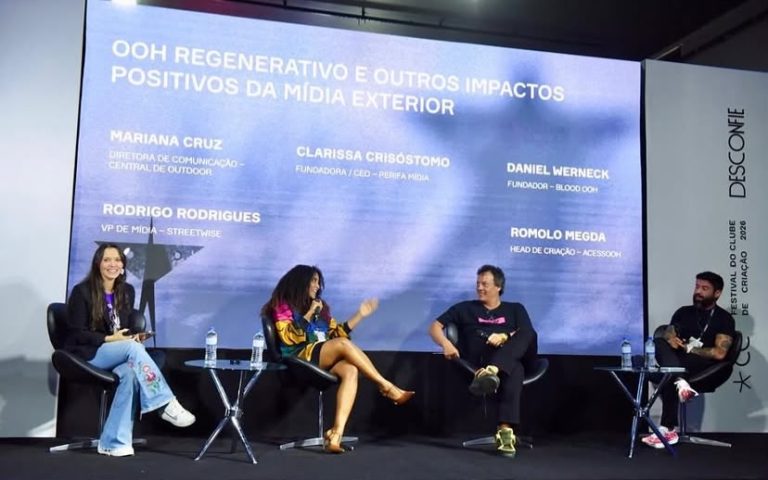 Especialistas em OOH debatem como a mídia exterior pode deixar legado para as cidades no Festival do Clube de Criação