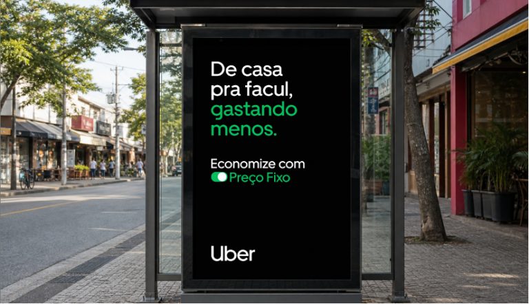 Uber destaca escolhas inteligentes para o dia a dia em nova campanha que estreia o Preço Fixo