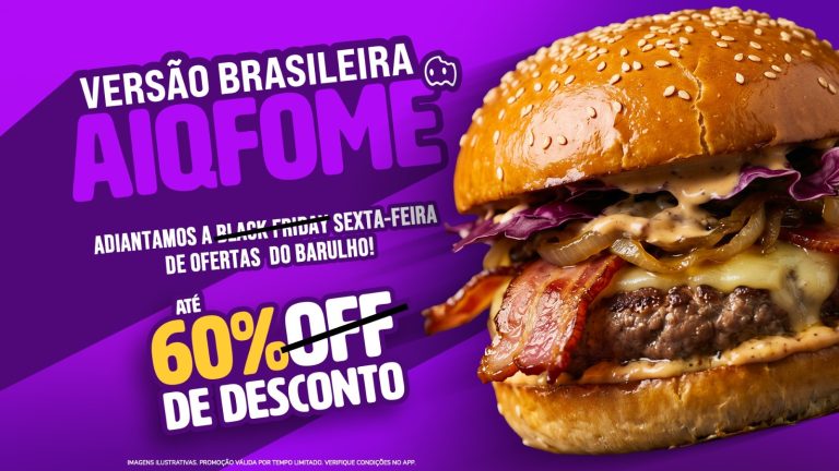 Black Friday em outubro? aiqfome antecipa a data com campanha estrelada por Guilherme Briggs e descontos de até 60%
